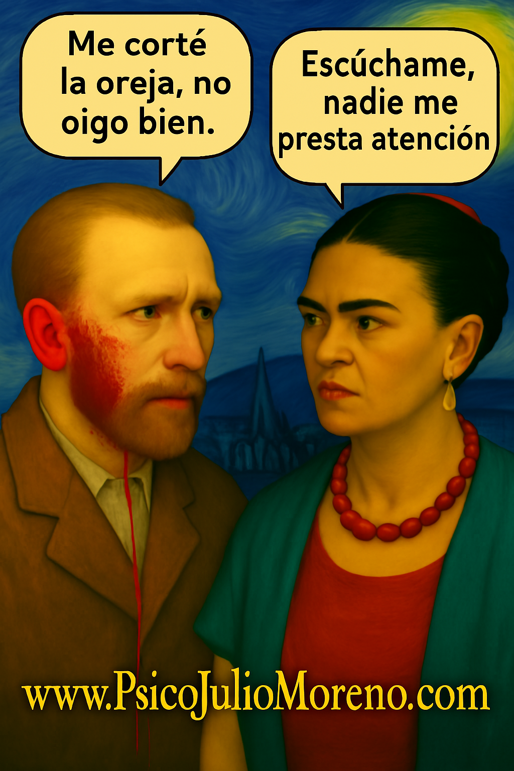 Van gogh y frida escucha